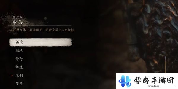 黑神话悟空盘丝洞碎玉池打坐位置在哪
