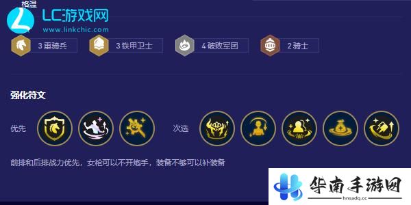 云顶之弈s5.5重骑女枪怎么玩