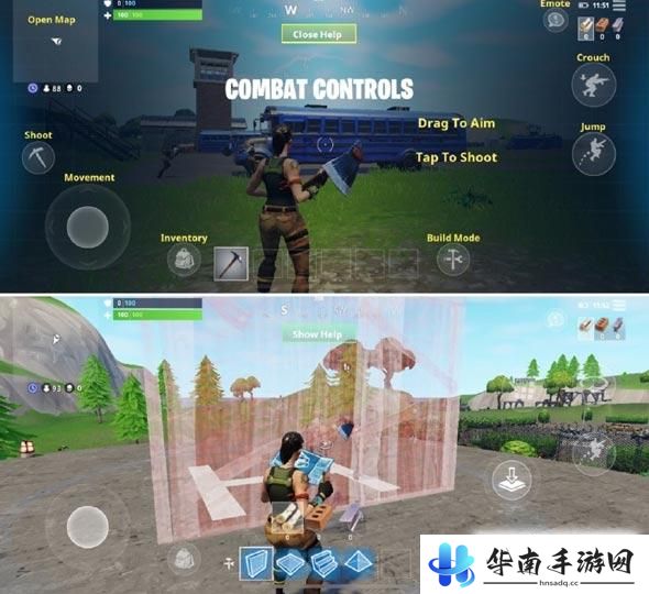 堡垒之夜手游试玩体验 画面优秀功能精简7