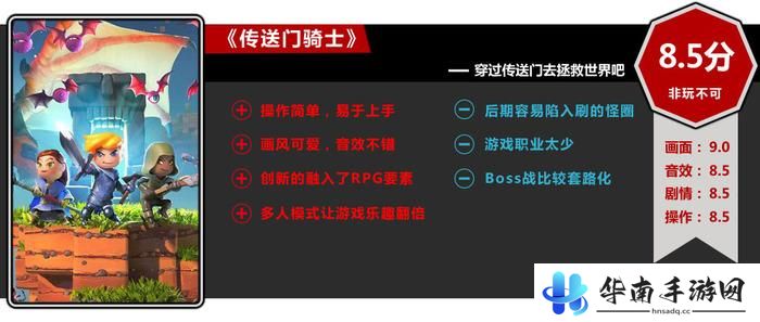 《传送门骑士》评测：带RPG要素的沙盒游戏1