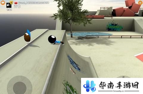 《火柴人滑板对决》评测：花式滑板炫技**拼4