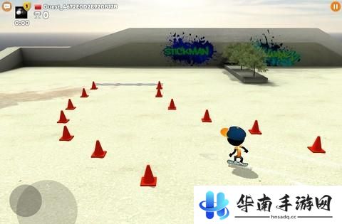 《火柴人滑板对决》评测：花式滑板炫技**拼5