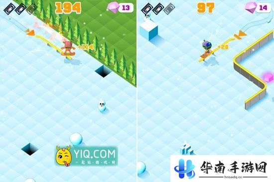 《方块单板滑雪》评测：像素风也能展现滑雪英姿4