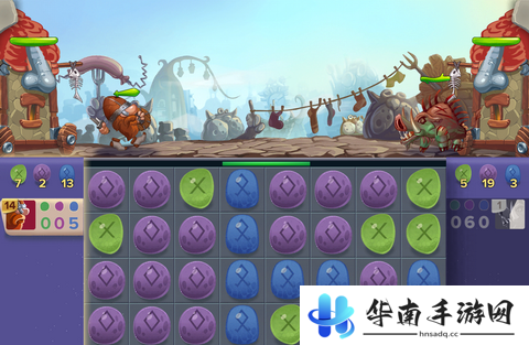 《胡须勇士》评测：维京人的棋盘三消大战2