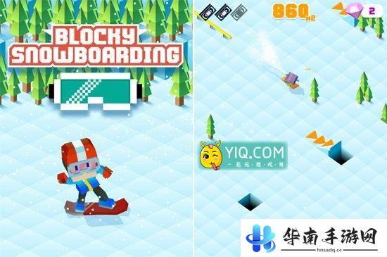 《方块单板滑雪》评测：像素风也能展现滑雪英姿2